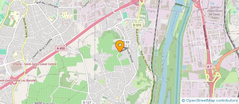 localisation de l'entreprise MADAME VICTORIA NOWAK  IRIGNY