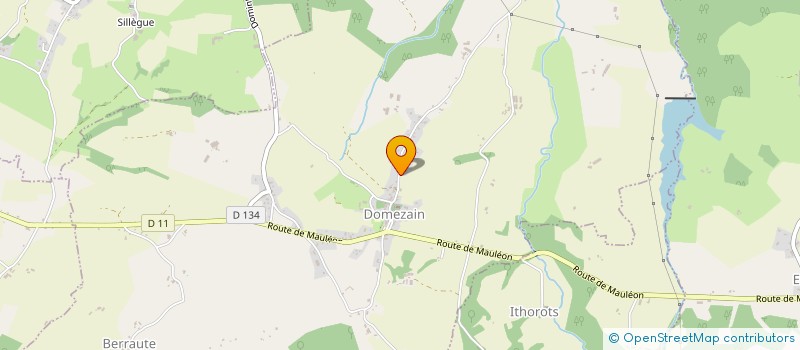 localisation de l'entreprise MADAME VICTORIA OLIVERA MARTINEZ  OREGUE