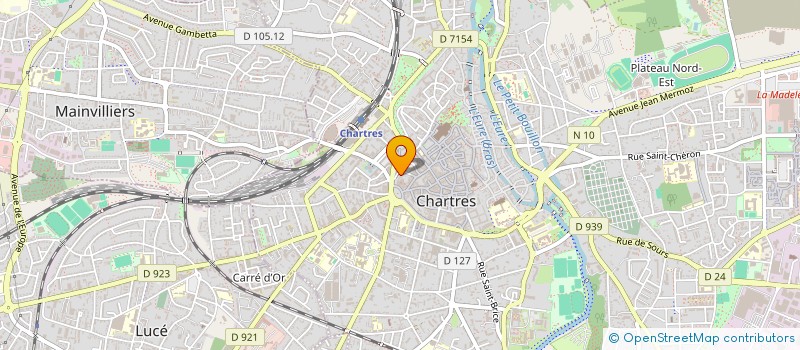 localisation de l'entreprise MADAME VICTORIA OTKEEVA à CHARTRES