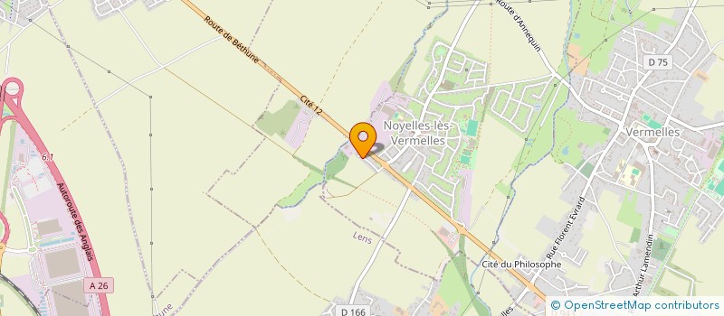 localisation de l'entreprise MADAME VICTORIA OVELACQ  NOYELLES-LES-VERMELLES