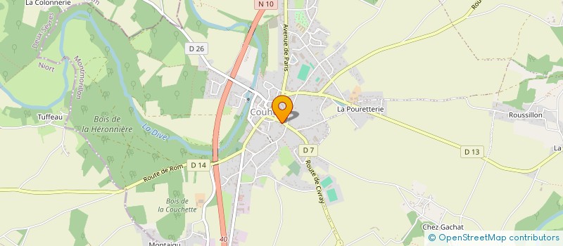 localisation de l'entreprise MADAME VICTORIA PAYLOR  VALENCE-EN-POITOU