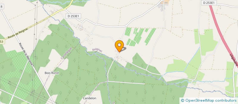 localisation de l'entreprise MADAME VICTORIA PECHER  REIGNAC