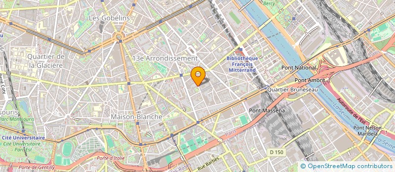 localisation de l'entreprise MADAME VICTORIA PENA  PARIS