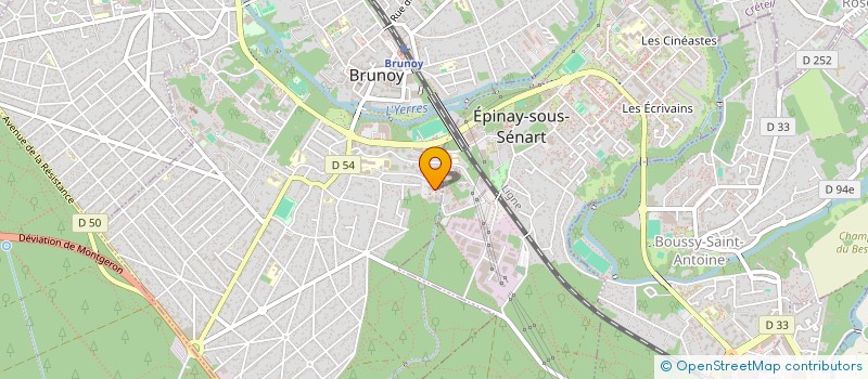 localisation de l'entreprise MADAME VICTORIA POSPOLITAK à BRUNOY