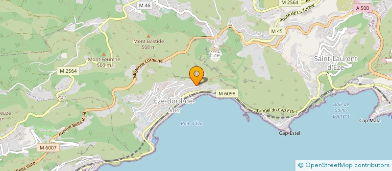 localisation de l'entreprise MADAME VICTORIA PUPIER  EZE