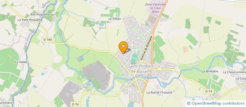 localisation de l'entreprise MADAME VICTORIA RENAUD  SAINT-PHILBERT-DE-BOUAINE