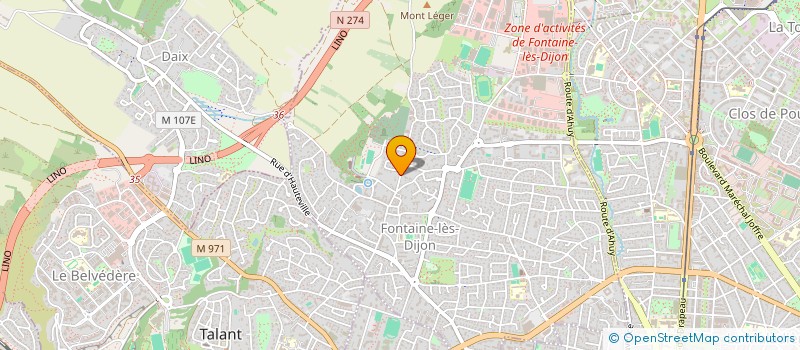 localisation de l'entreprise MADAME VICTORIA REPNINA à FONTAINE-LES-DIJON