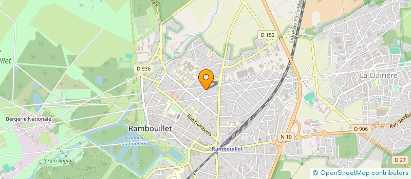 localisation de l'entreprise MADAME VICTORIA RICART  RAMBOUILLET