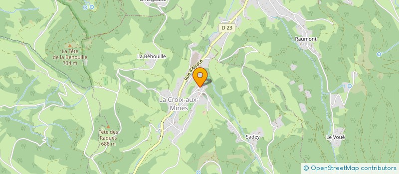 localisation de l'entreprise MADAME VICTORIA ROBIN  BERTRIMOUTIER