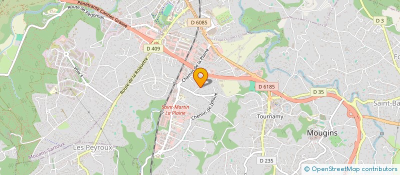 localisation de l'entreprise MADAME VICTORIA ROBLIN à MOUGINS