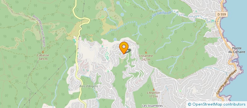 localisation de l'entreprise MADAME VICTORIA ROGOFF  ROQUEBRUNE-SUR-ARGENS