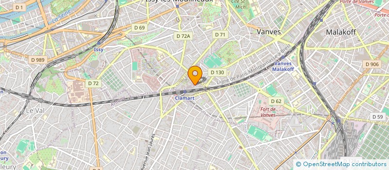 localisation de l'entreprise MADAME VICTORIA ROIOS  VANVES