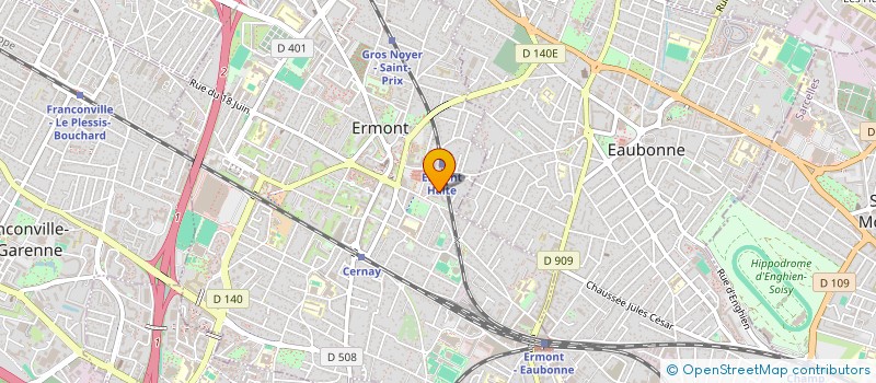 localisation de l'entreprise MADAME VICTORIA ROSE  ERMONT