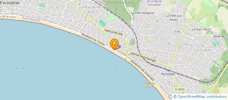 localisation de l'entreprise MADAME VICTORIA RUBIO MUNILLA à LA BAULE-ESCOUBLAC