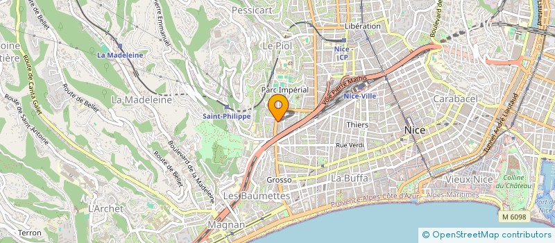 localisation de l'entreprise MADAME VICTORIA SALAGOR à NICE