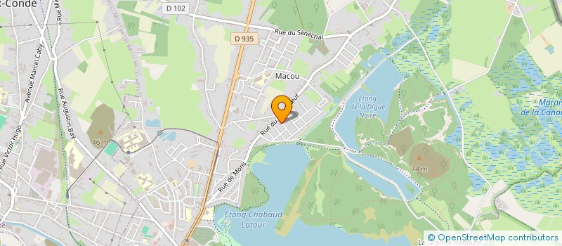 localisation de l'entreprise MADAME VICTORIA SAO BENTO  CONDE-SUR-L'ESCAUT