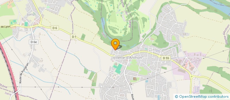 localisation de l'entreprise MADAME VICTORIA SAUTEREL  VILLETTE D'ANTHON