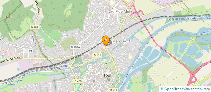 localisation de l'entreprise MADAME VICTORIA SCHWEITZER à TOUL