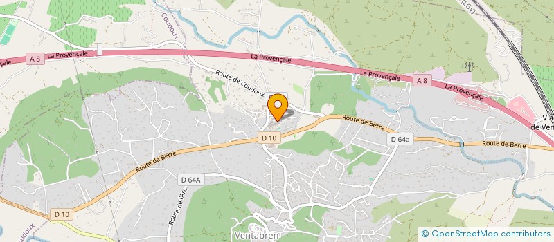 localisation de l'entreprise MADAME VICTORIA SERNA  VENTABREN