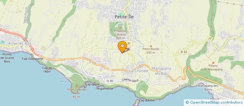 localisation de l'entreprise MADAME VICTORIA SEVETIAYE AREQUIOM  PETITE-ILE