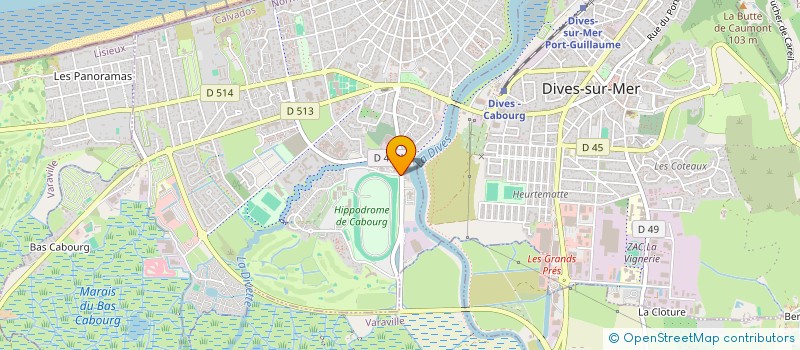 localisation de l'entreprise MADAME VICTORIA SOMSON  CABOURG