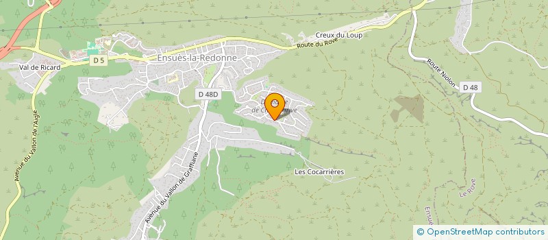 localisation de l'entreprise MADAME VICTORIA SORNIN  ENSUES-LA-REDONNE