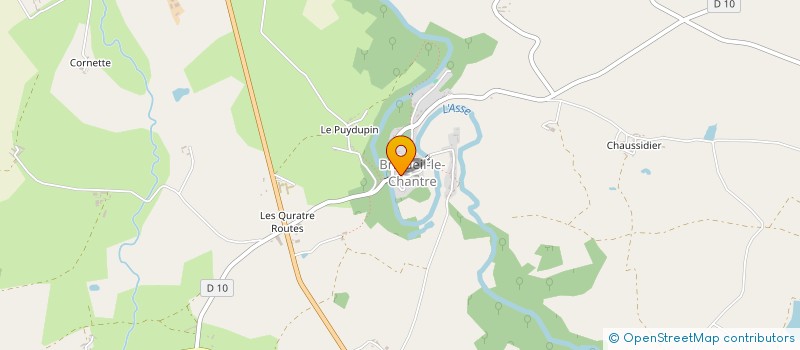 localisation de l'entreprise MADAME VICTORIA SPACEY  BRIGUEIL-LE-CHANTRE