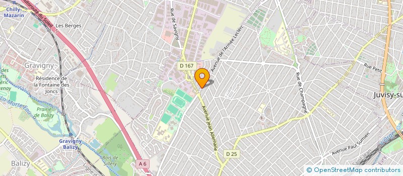 localisation de l'entreprise MADAME VICTORIA SPORZON  SAVIGNY-SUR-ORGE