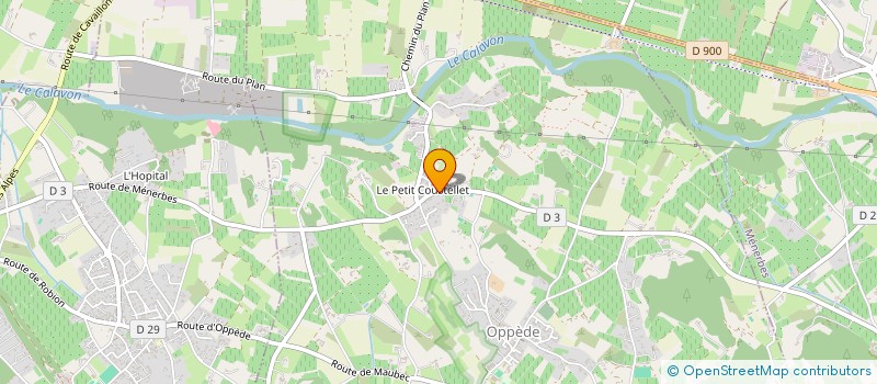 localisation de l'entreprise MADAME VICTORIA STEINER  OPPEDE