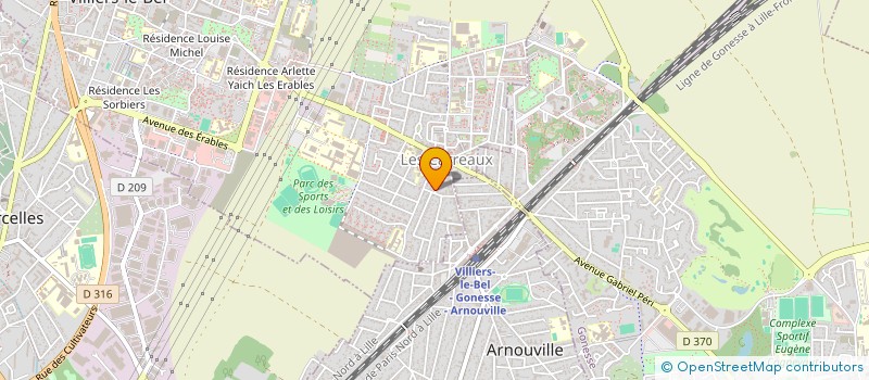 localisation de l'entreprise MADAME VICTORIA STRATAN  VILLIERS-LE-BEL