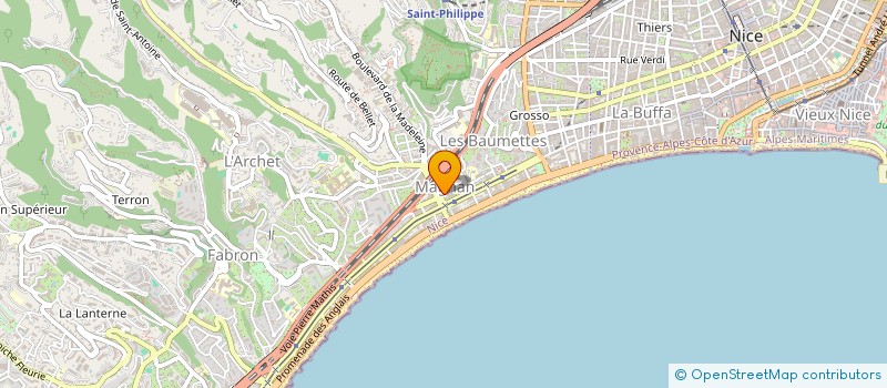 localisation de l'entreprise MADAME VICTORIA VALERE  NICE