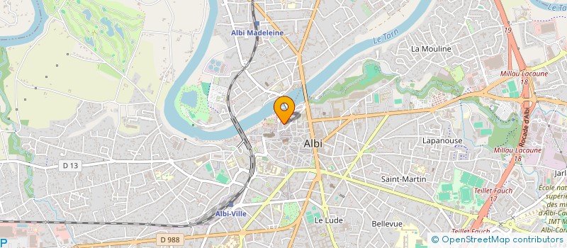 localisation de l'entreprise MADAME VICTORIA VAN VUUREN à ALBI