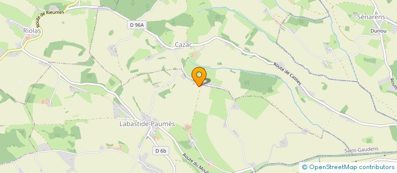 localisation de l'entreprise MADAME VICTORIA VAUGHAN  CAZAC