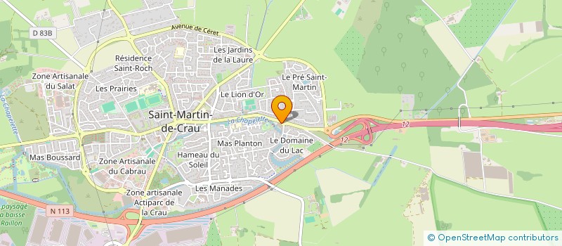 localisation de l'entreprise MADAME VICTORIA VELLUET à SAINT-MARTIN-DE-CRAU