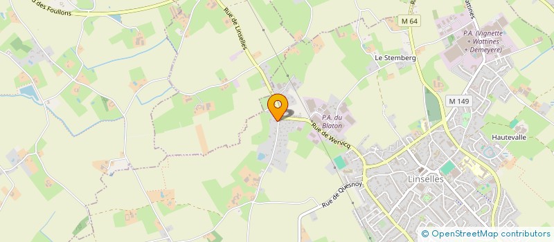 localisation de l'entreprise MADAME VICTORIA VERVAEKE à LINSELLES