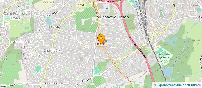 localisation de l'entreprise MADAME VICTORIA VIGNES  VILLENAVE-D'ORNON