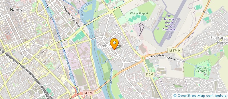 localisation de l'entreprise MADAME VICTORIA WEHRLI--HAAG  TOMBLAINE