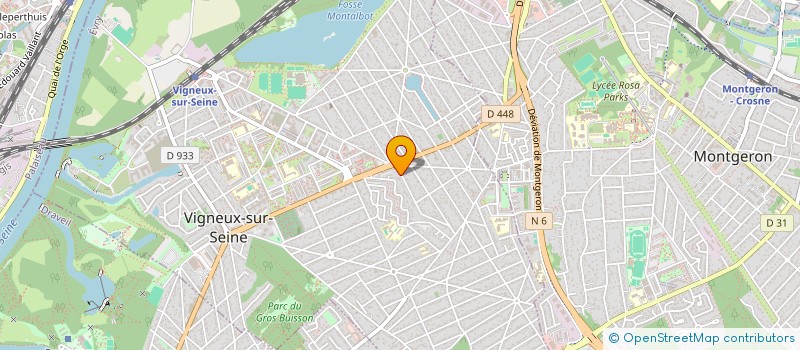 localisation de l'entreprise MADAME VICTORIA WLODARCZYK  VIGNEUX-SUR-SEINE