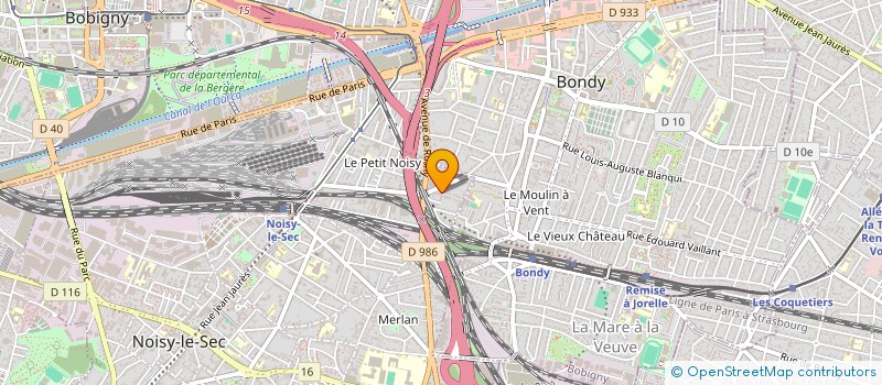 localisation de l'entreprise MADAME VICTORINA DINISIUC  NOISY-LE-SEC