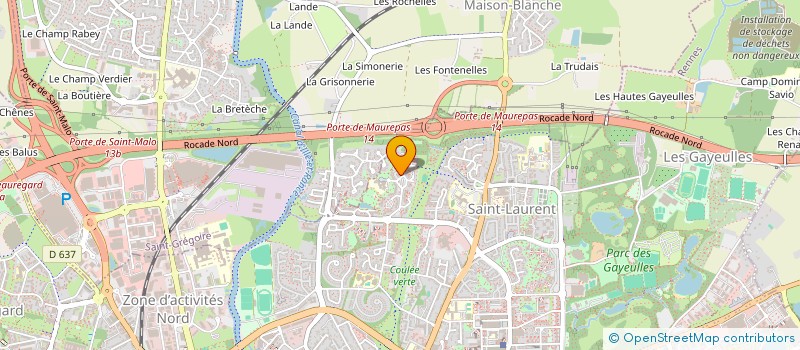 localisation de l'entreprise MADAME VICTORINE BALAH  RENNES