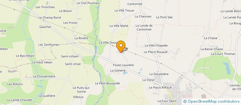 localisation de l'entreprise MADAME VICTORINE CHEVILLARD à ROMILLE
