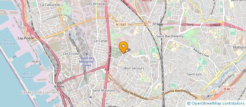 localisation de l'entreprise MADAME VICTORINE FARAMIA à MARSEILLE