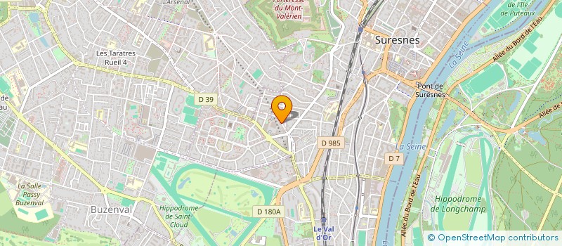 localisation de l'entreprise MADAME VICTORINE FORGET à SURESNES