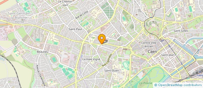 localisation de l'entreprise MADAME VICTORINE FRANCOIS  CAEN