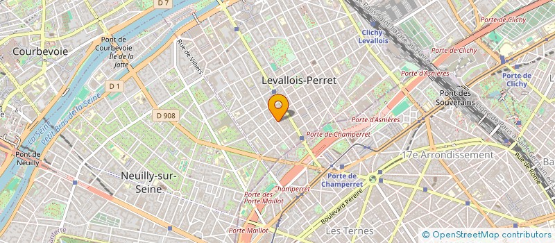 localisation de l'entreprise MADAME VICTORINE GAILLOT à LEVALLOIS-PERRET