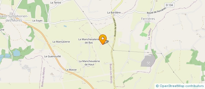 localisation de l'entreprise MADAME VICTORINE LEBIGOT à LE TEILLEUL