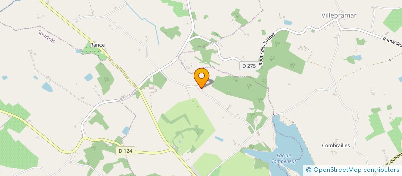 localisation de l'entreprise MADAME VICTORINE MARIOT  TOMBEBUF