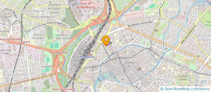 localisation de l'entreprise MADAME VICTORINE MODE  STRASBOURG