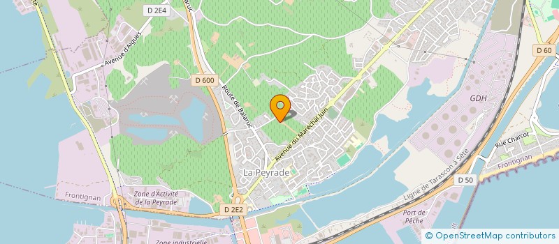 localisation de l'entreprise MADAME VICTORINE PASCUCCI à FRONTIGNAN