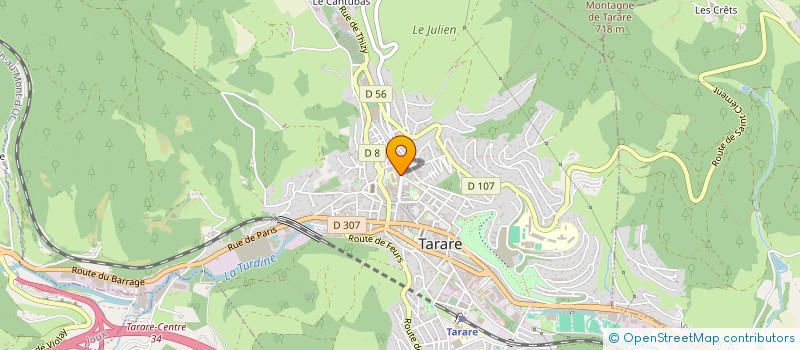 localisation de l'entreprise MADAME VICTORINE PROTON  TARARE